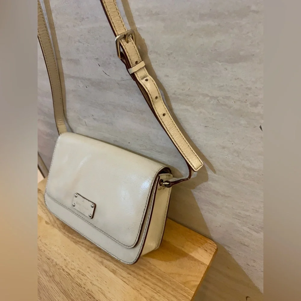Kate Spade Wellesley Small Fynn Boarskin Embossed Leather Crossbody